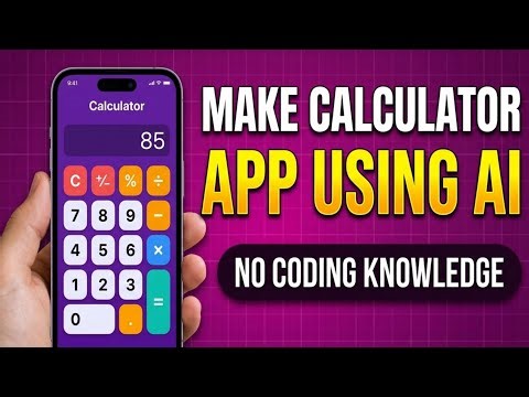 Build Your First AI App: No-Code Calculator Tutorial (Step-by-Step)