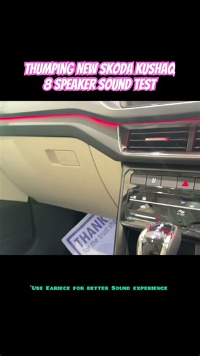 Thumping New Skoda Kushaq 2026 8 Speakers Sound Quality Test
