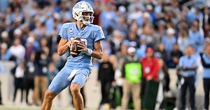 Drake Maye explains what he took away from war of words with NC State