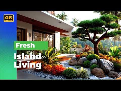 Small Modern Tropical House Design Ideas | Stunning Compact Homes with Fresh Island Living 🌴✨