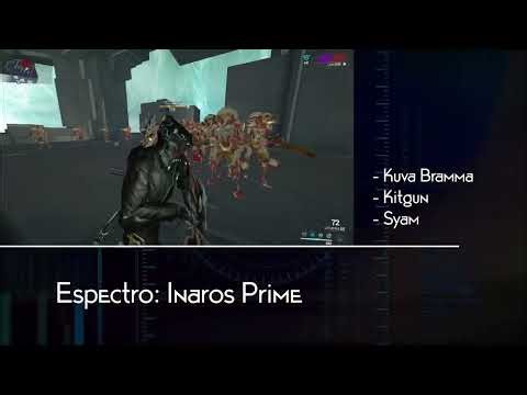 Warframe Specters - Inaros Prime Specter | Espectros de warframe - Espectro do Inaros Prime