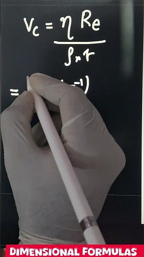 trick to find dimensional formula of critical velocity #class11 #physics #dimensions 😊