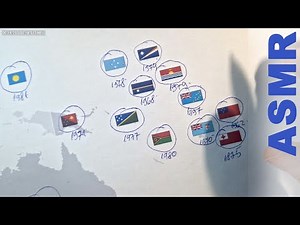 ASMR: Oceania’s Flags Explained in ASMR (Sleep-Inducing Stories) [ASMR flags + relaxing]