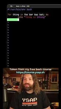 Basic Bash For Loops Example