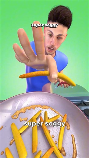 How To Perfectly Reheat French Fries ‪@Rom‬