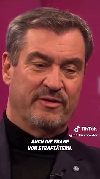 Viele Menschen spüren, dass sich unser Land verändert hat. Wer arbeitet, sich an unsere Gesetze hält und unsere Werte lebt, ist willkommen. Aber für illegale Migration und Straftäter gibt es bei uns null Toleranz. #söder #markussöder