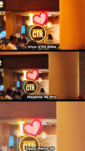 VIVO V70 ELITE vs REALME 16 PRO vs OPPO RENO 16 Photography Test Camera 120x Zoom Test Video 2026