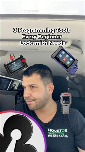 3 Programming Tools Every Beginner Locksmith Need 🔑
