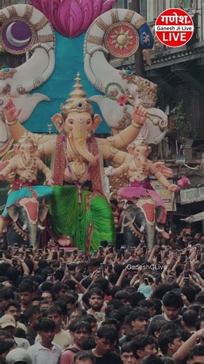 😍First Biggest Ganpati Aagman 2026 | Ganpati Aagman 2026 | GaneshG Live