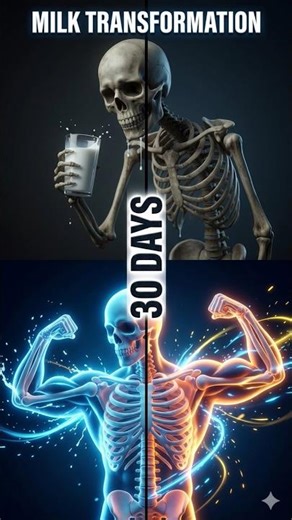 What Happens If You Drink Milk Every Day for 30 Days? 😳 Day 1–30 Body Transformation! 💪