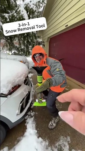 Multi-Functional Car Snow & Ice Removal Tool