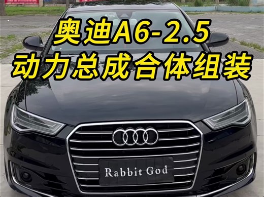 奥迪A6-2.5动力总成合体组装