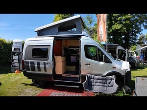 BEZAHLBARER WOHNMOBIL MERCEDES HANDMADE IN GERMANY 🇩🇪 Campervan Flowcamper Max Allrad Sprinter
