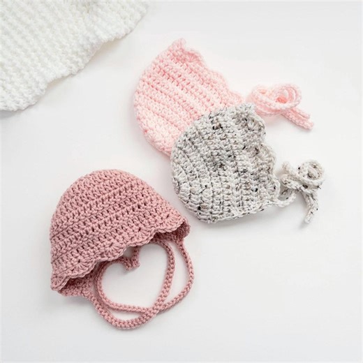Newborn Knit Baby Bonnet, Crochet Knitted Bonnet, Neutral Bonnet, Bonnets Baby, Classic Bonnet, Newborn, Baby, Toddler Bonnet, MADE 2 ORDER - Etsy