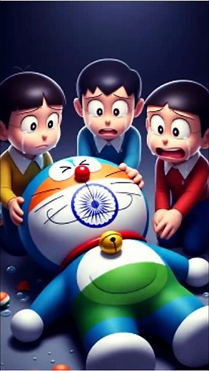Doraemon's Final Goodbye 😭 | The Unseen Emotional Ending You Never Saw #doraemon #shorts