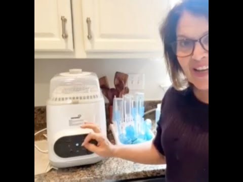 No Hand Washing - GROWNSY Baby Bottle Washer/Sterilizer/Dryer! All-in-1 CLEANER Bottles/Essentials!!