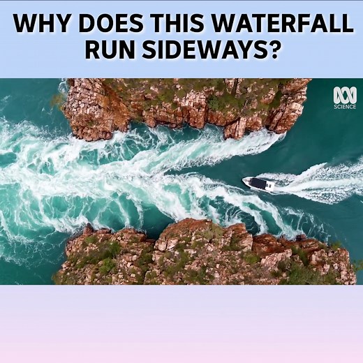 882K views · 5.3K reactions | David Attenborough has called Australia’s Horizontal Falls “one of the greatest natural wonders of the world”. So why does the water run sideways? | ABC Science | Facebook