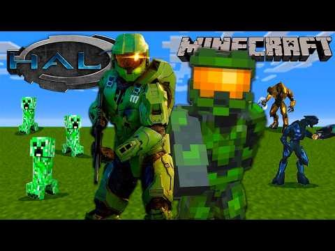 ¡¡Este MOD convierte Halo en Minecraft!!