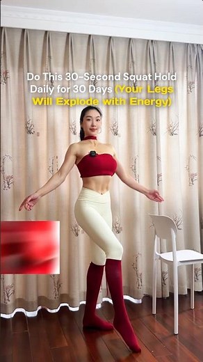 Do This 30-Second Squat Hold Daily for 30 Days (Your Legs Will Explode with Energy)