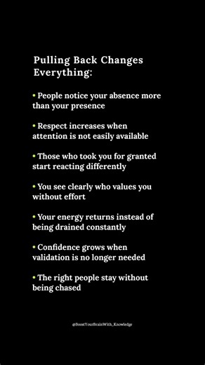 Stop Chasing People and Watch What Changes #Psychology #Mindset #SelfRespect #selfimprovement