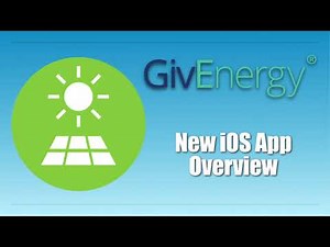 New GivEnergy iOS App Overview on iOS 15