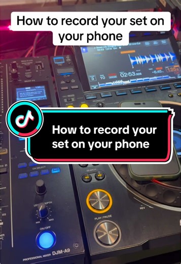 How to Record Your DJ Set on Your Phone