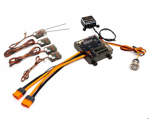 Spektrum RC AR20410TS 20-Channel DSMX PowerSafe Telemetry Receiver [SPMAR20410TS]