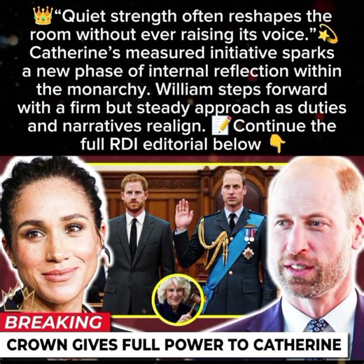 #Catherine Takes Strategic Step as #William Guides a High-Level Family Review