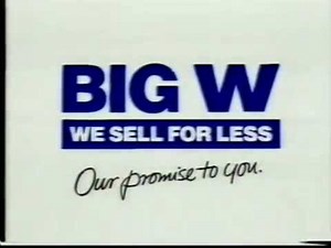 BIGW (Australian ad - 1993)