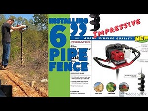 Predator Auger from #harborfreight