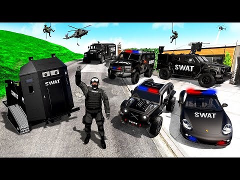 Collecting RARE SWAT POLICE VEHICLES in GTA 5