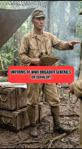 One Star Command - Brigadier General Uniforms in WWII #militaryhistory