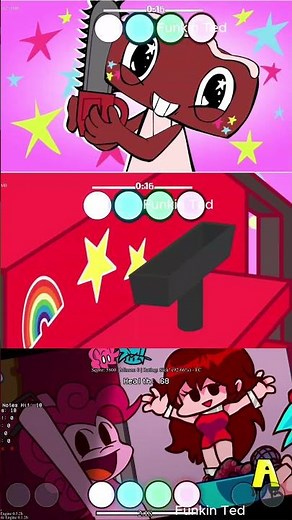 FNF cupcake MLP vs HD vs Dandy - Funkin Is Magic Mod (Friday Night Funkin Game)