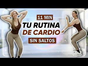 THE BEST WORKOUT TO LOSE WEIGHT FAST AT HOME WITHOUT JUMPING | FAT-BURNING CARDIO with NatyGlossGym