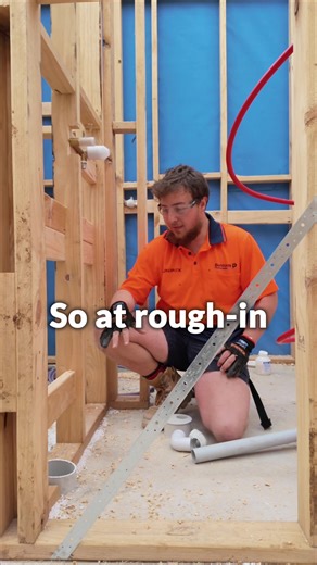 Precision in Rough-In Plumbing Installations