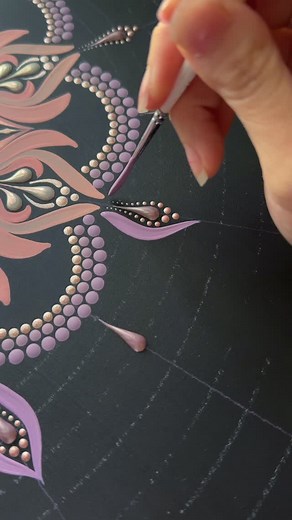 Hope your Friday and weekend are as buttery smooth as these brushstrokes! 💖 #happyfriday #artsandcrafts #process #painting #brushstrokes #wipart #🌸 | Veronica Luck