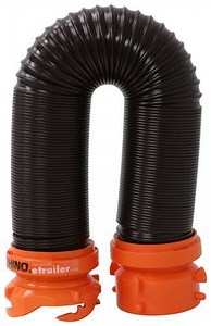 Camco RhinoFLEX RV Sewer Hose Extension w/ Swivel Lug and Bayonet Fittings - 5' Long Camco RV Sewer