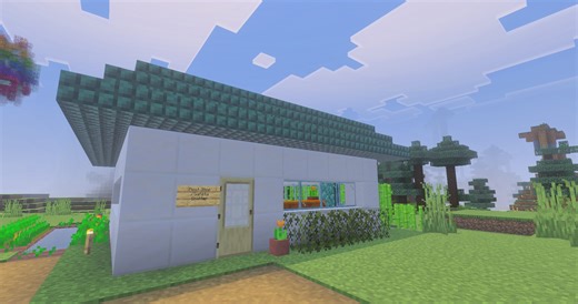 Small Quartz House addon - Minecraft