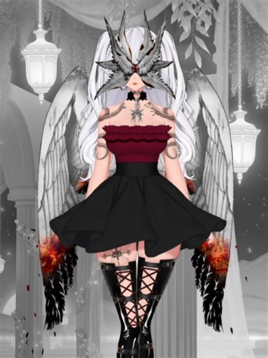 Suiika Model Art Commissions: Wings, Masks, & Tattoos