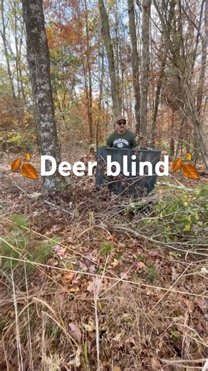 moving deer blind with pops#deerhunting#deerseason#deerblind ￼