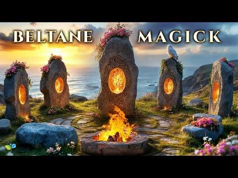 432Hz Beltane Stone Circle 🔥 Celtic Music for Fire, Bloom & Renewal
