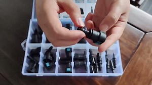 32PCS Fuel Line Quick Connect Assortment Kit, 12 Sizes Fuel Line Repair Kit, Straight Elbow Pipe Connector Fittings SAE 9.89mm & 9.49mm & 7.89mm