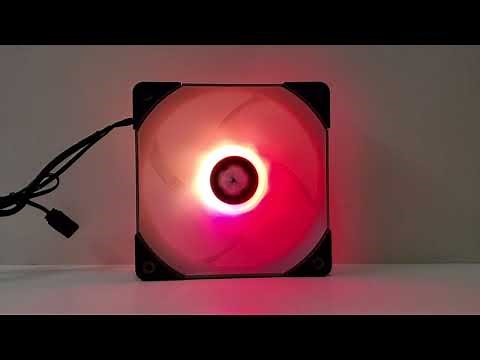 Thermalright TL-C12S ARGB Fan Lighting Effects