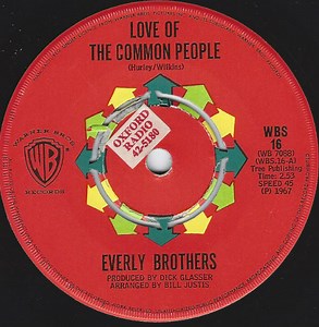 Everly Brothers - Love Of The Common People