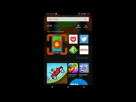 Install Dropbox in Amazon Fire tablets