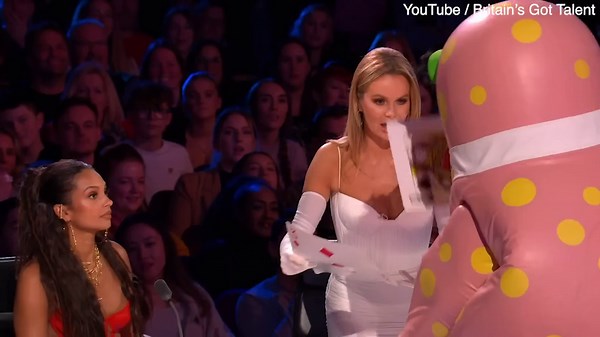 Blast from the past! Mr Blobby makes special appearance on latest episode of BGT