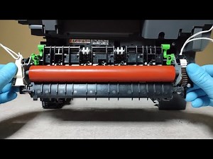 HOW TO REPLACE THE FUSER UNIT ON BROTHER DCP-L2512, DCP-L2510, DCP-L2511