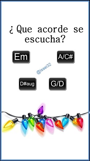 ¿Que acorde se escucha? quiz | Varios | #14