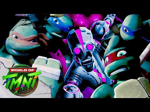 Ninja Turtles Battle Against the Kraang's Alien Robots | Teenage Mutant Ninja Turtles
