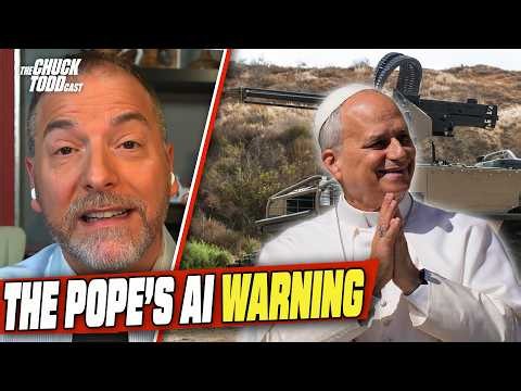 The Pope WARNS The World About War, AI & Unchecked Power | Chuck Todd Politics